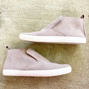Dolce Vita Roselyn Suede High Top Sneakers Sz 10